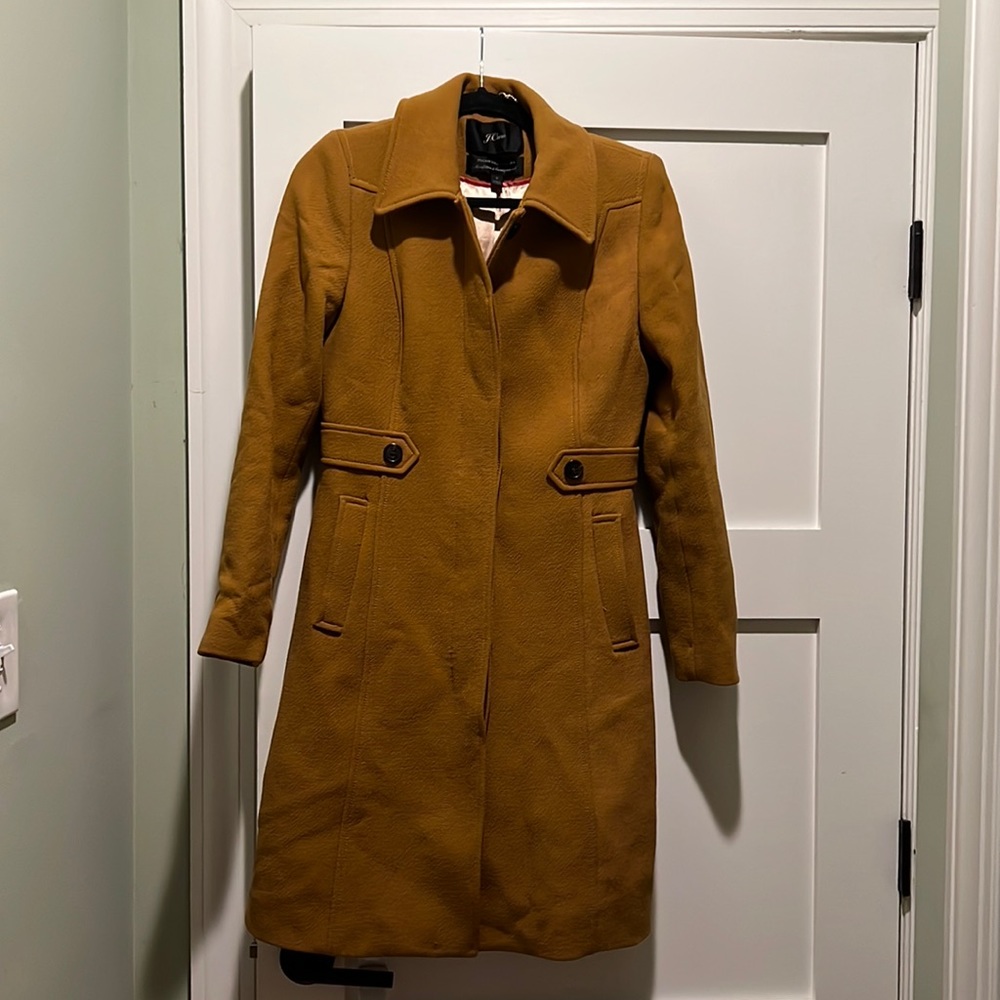 J.Crew lady day coat in Italian double-cloth wool